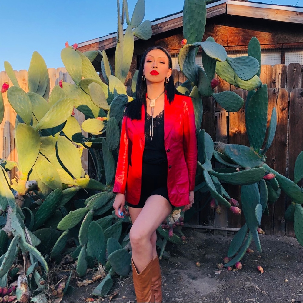 Vintage leather Jacket